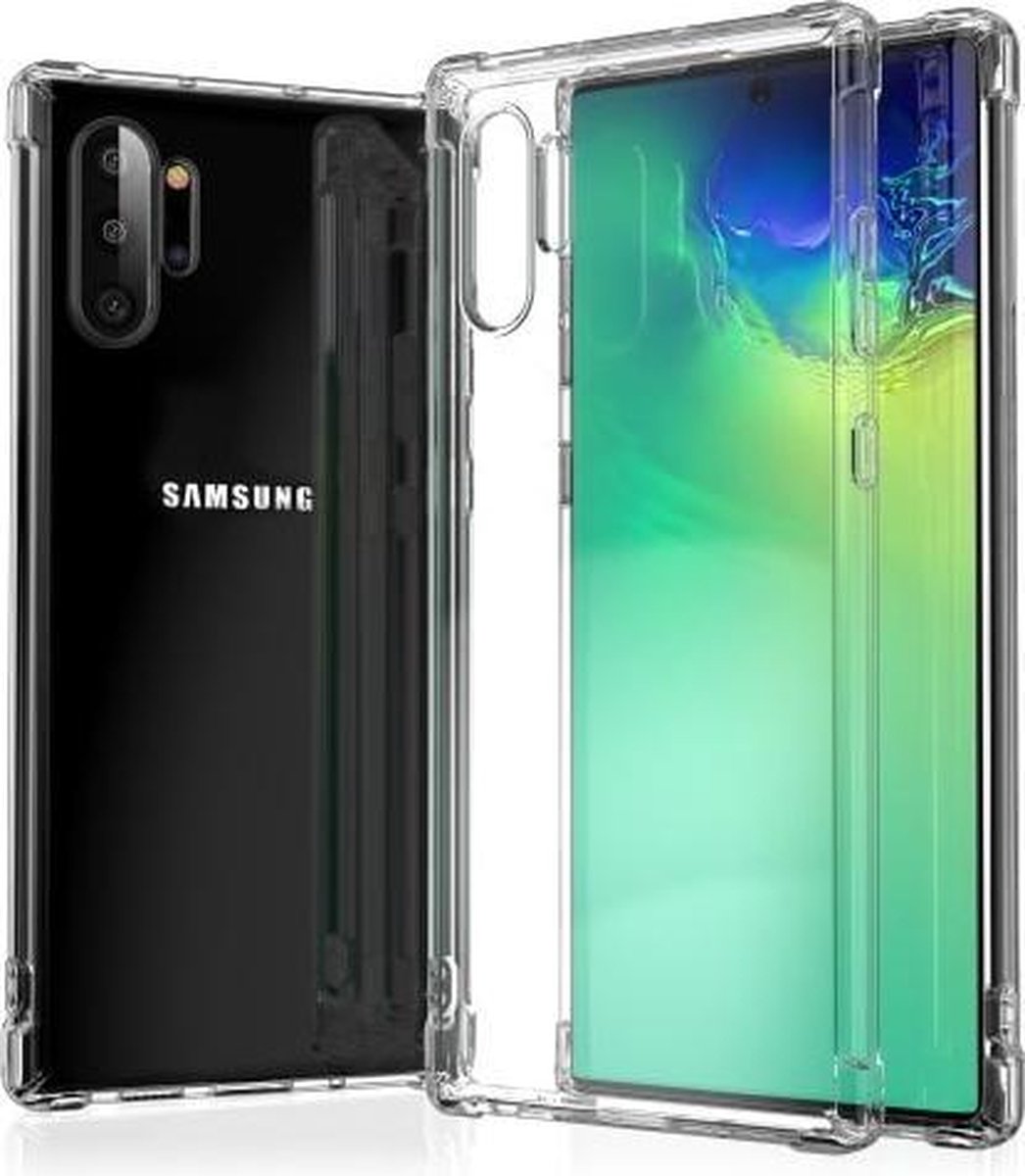 Samsung Galaxy Note 10 Plus Hoesje Anti-Shock Transparant