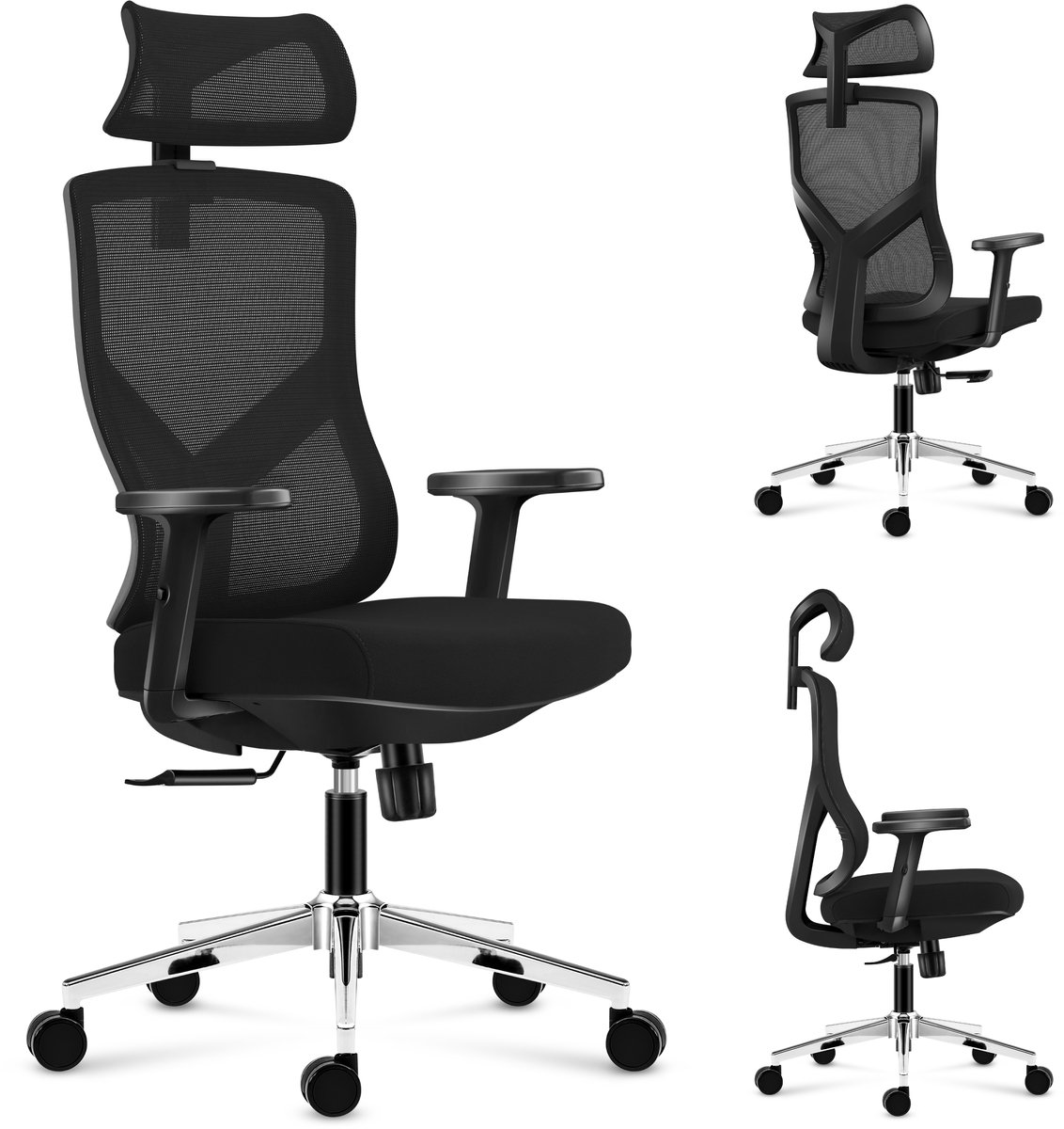 Mark Adler - Manager 3.3 Black - Bureaustoel