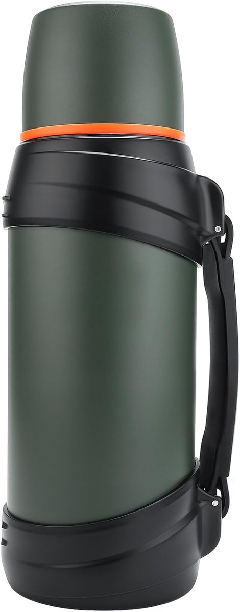 Conway Living - Thermosflessen 2 liter - Thermos - Vaatwasserbestendig - 3 layer Stainless Steel - Thermosfles houdt 24 uur warm of koud - Lekvrij