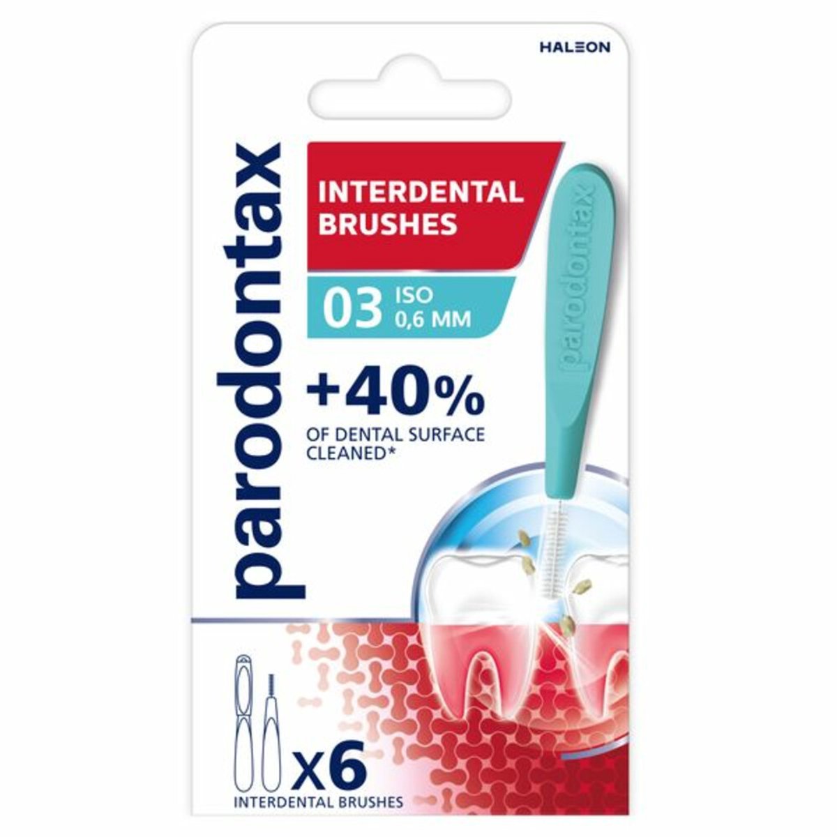 Parodontax Interdentale Ragers Size 3 - 3 x 6 stuks - Voordeelverpakking