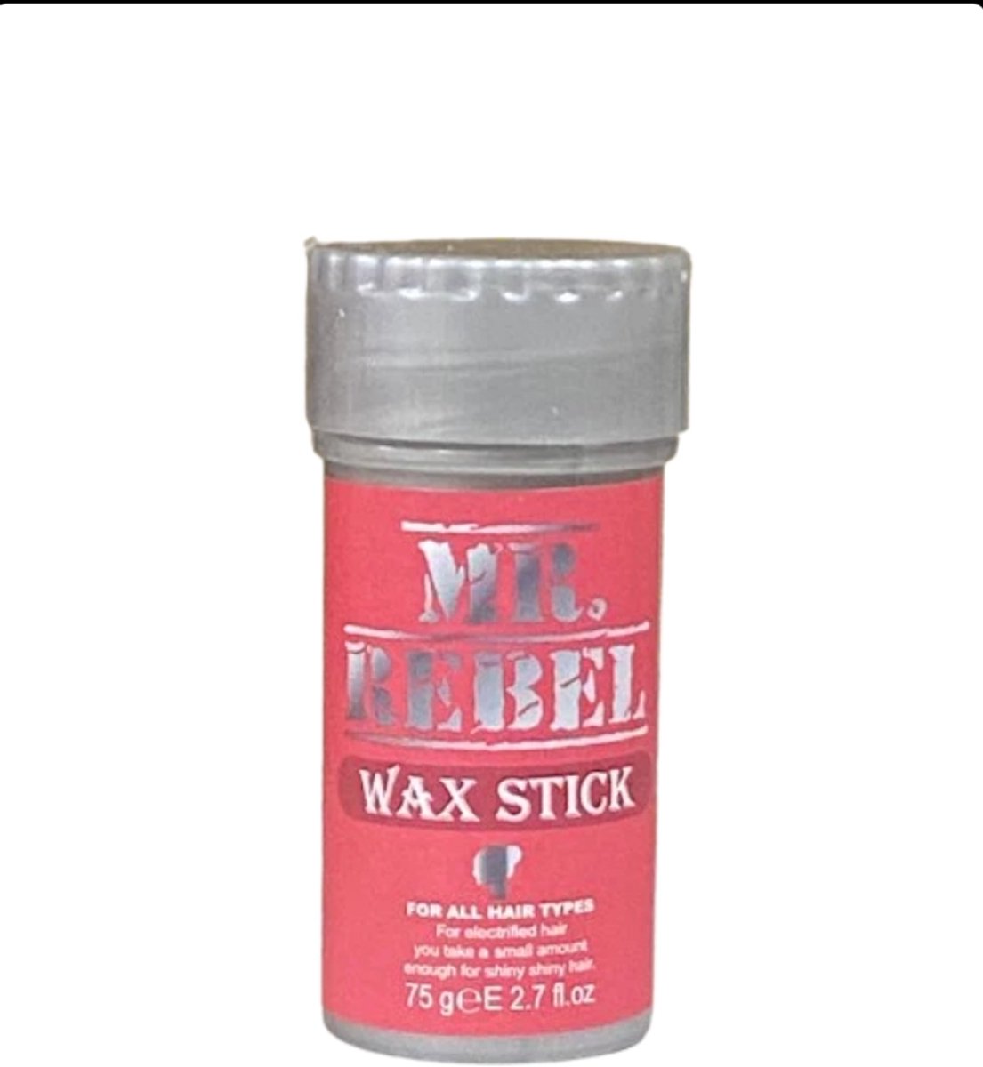 Mr. Rebel Wax Stick – Haarwax Stick voor Vrouwen – Geschikt voor alle Haartypes – 75 g - Haar Stick- Haar Gel Stick - Wax Voor Vrouwen - Anti Haar Pluis