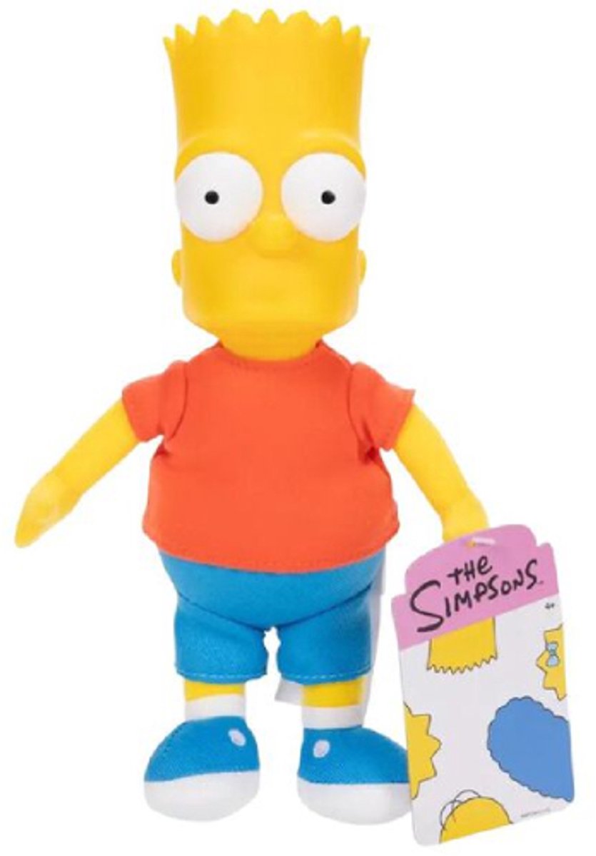 Bart - The Simpsons Pluche Knuffel Pop 23 cm - Speelgoed voor Kinderen Jongens Meisjes - Bart Lisa Homer Marge Maggie