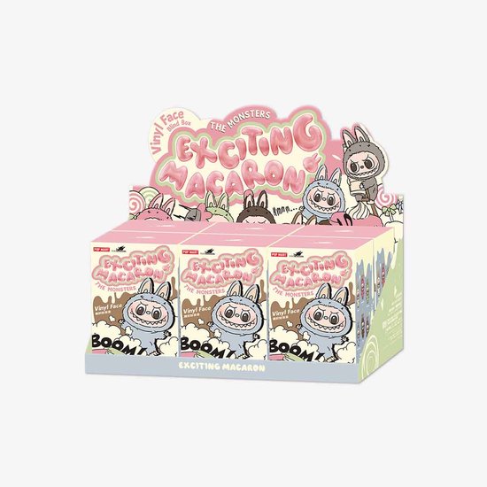 THE MONSTERS - Tasty Macarons Vinyl Face Blind Box | bol