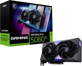 Bol.com MSI NVIDIA GeForce RTX 5060 Ti 16G GAMING OC - 16GB - GDDR7 - PCIe 5.0 - 1x HDMI 2.1b - 3x DisplayPort 2.1a aanbieding