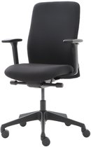 Office Hero® Pharaoh Chaise de Bureau - Chaise de Bureau Ergonomique - Livrée assemblée - Tissu - Noir