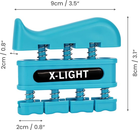 Handtrainer Grip Set - 14-delig - Verbeter je Grip en Onderarmkracht