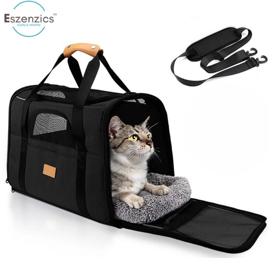 Sac de transport pour chat de Luxe Eszenzics™ Sac de voyage