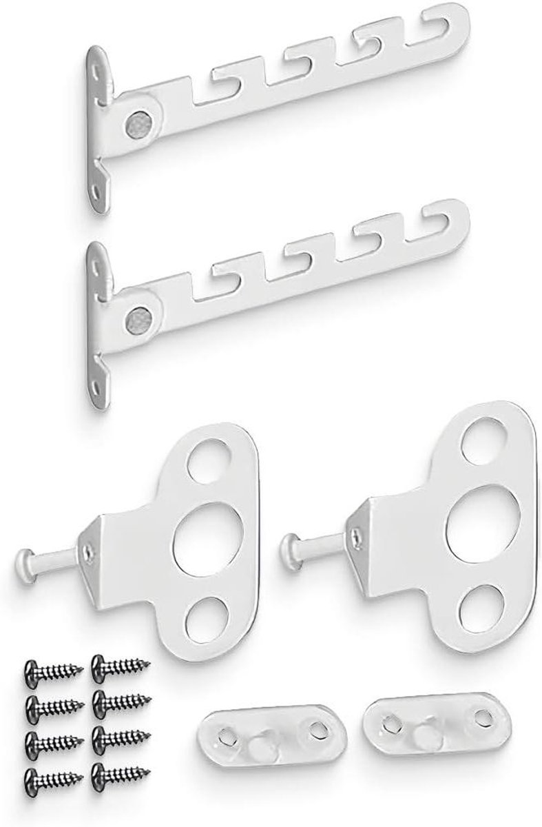 2 pieces window stoppers for windows opening limiter with screws - for window adjustment for folding windows