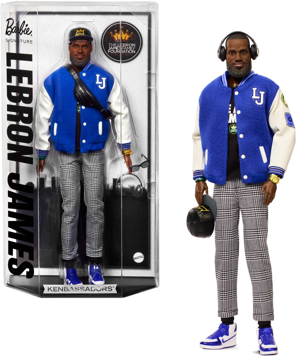 LeBron James Barbie Kenbassadors Doll