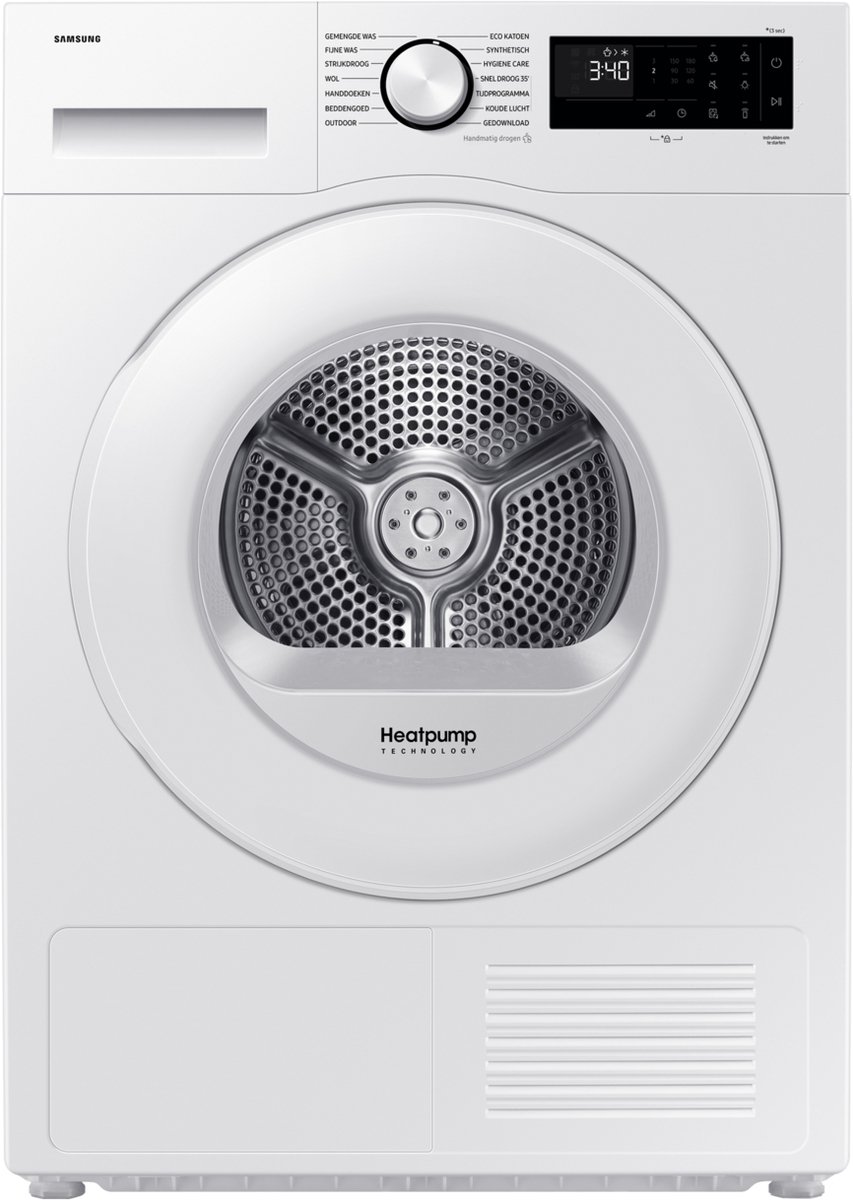 Samsung DV90DG52A0TEEN Warmtepompdroger Wit