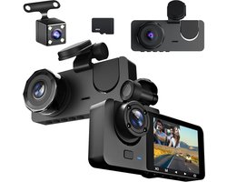 Dual Dashcam - Dashcam voor Auto - Dashcams - Zwart