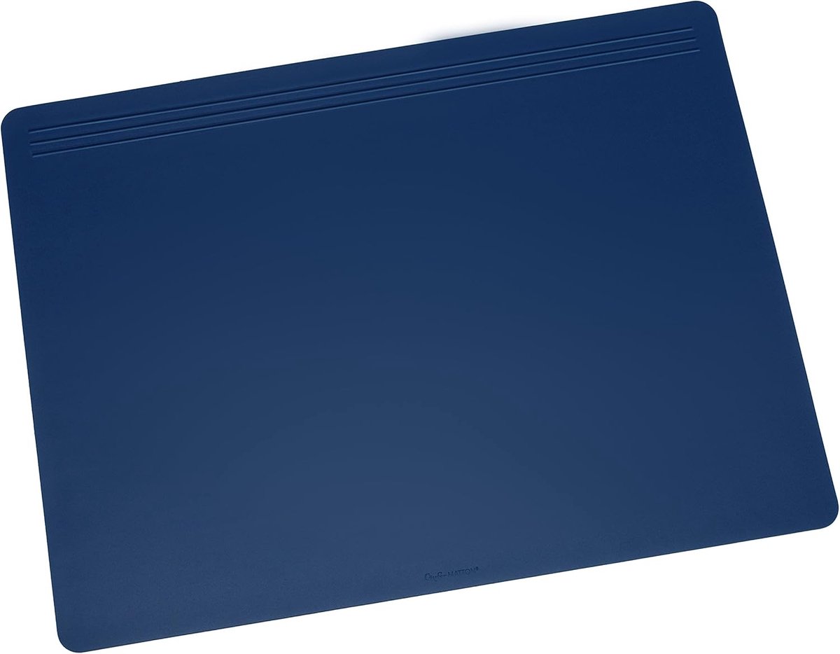 Antislip Bureauonderlegger 40 x 60 cm - Fluwelen Ondergrond voor Hoog Schrijfcomfort - Elegant Blauw