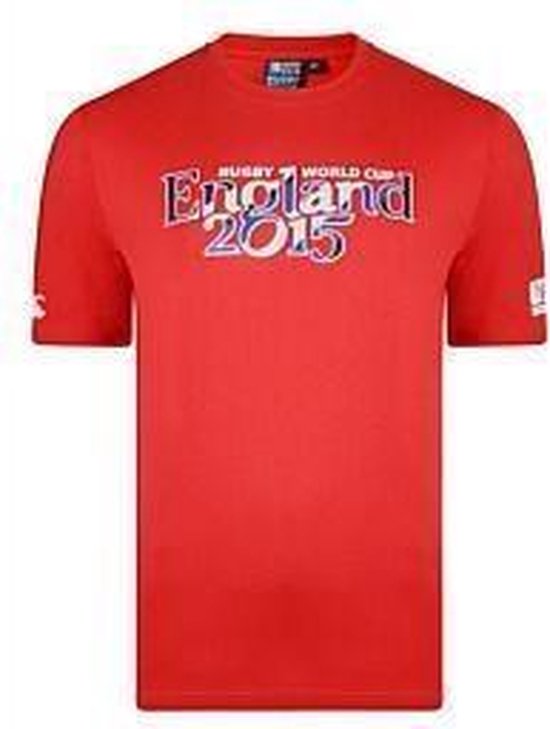 Canterbury T-shirt World Cup 2015 kids Rood