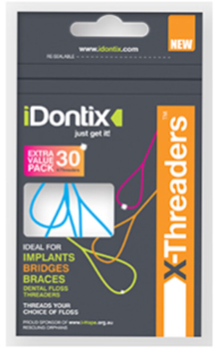iDontix X-Threaders - 3 x 30 stuks - Voordeelverpakking