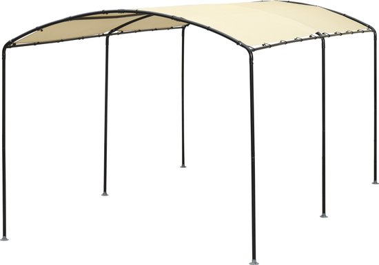 ShelterLogic® Carport Monarch - Folie Carport 490x270x240 cm - Beige