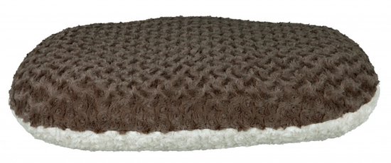 Trixie Ovaal Kussen Kaline Grijs/Wit 77X50 CM