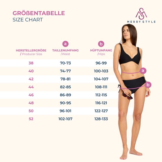Bellivalini MS-VO-M30 Dames Zwembroek - Zwemshorts - Bikinibroekje - Elastische tailleband - Polyamide & Elastaan - Dunkelblauw (6007) - 44