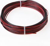 Rc luidsprekersnoer rood/zwart 2 x 0.5mm