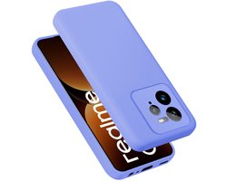 Cadorabo Hoesje geschikt voor Realme GT7 in LIQUID LICHT PAARS - Beschermhoes gemaakt van flexibel TPU silicone Case Cover