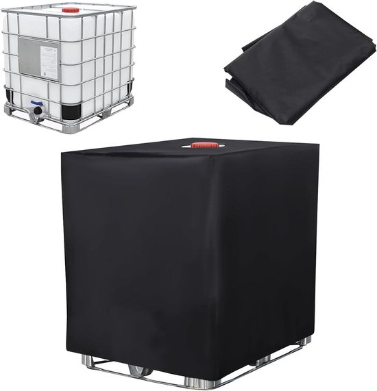 IBC-afdekking tank 1000 liter, IBC-containercover, 120 x 100 x