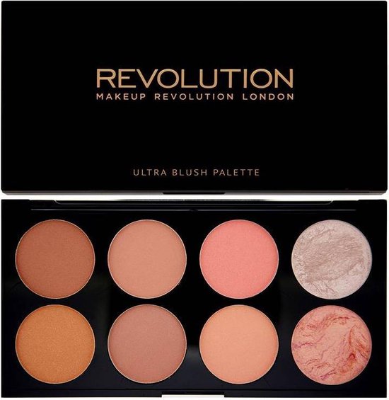 Makeup Revolution - Ultra Blush & Contour Palette - Hot Spice