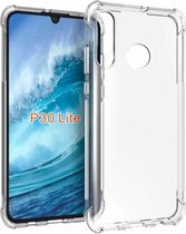 Ntech Hoesje Geschikt voor Huawei P30 lite / P30 Lite New Edition Transparant Anti Shock Back hoesje