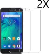 Ntech 2 Pack Xiaomi Redmi GO Screenprotector / Anti-Scratch Tempered Glass (0.3mm)