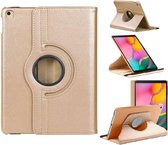 Samsung Tab A 10.1 hoes Goud - Galaxy Tab A 2019 hoes draaibare cover Hoesje voor de Samsung Galaxy Tablet A 10.1