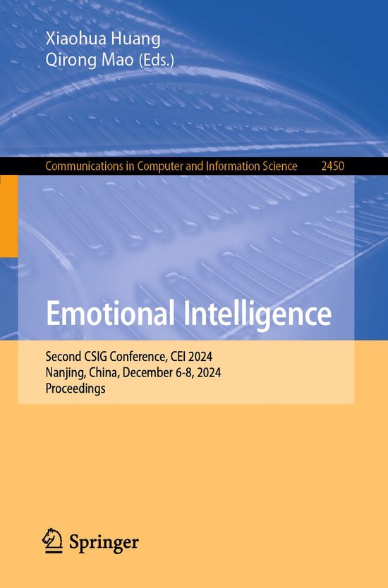 Springer Nature Proceedings Computer Science - Emotional Int ... - cover
