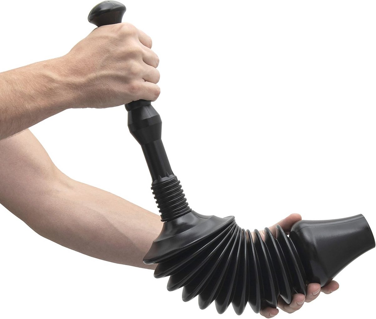 Krachtige Toilet Plunjer voor het Ontstoppen van Afvoeren - Zwaar en Flexibel Sanitair Gereedschap 60 x 13 cm