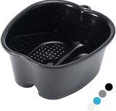 BUDDLEY Voetenbad - Voetenbaden - Voetenbadje - Voetenbad Zwembad - Voetenbad Producten - Voetbad - Voetenbad met massage punten - Zwart