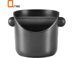 Q-time premium Barista Uitklopbak Koffie - Knockbox - Afklopbak - Espresso - Zwart