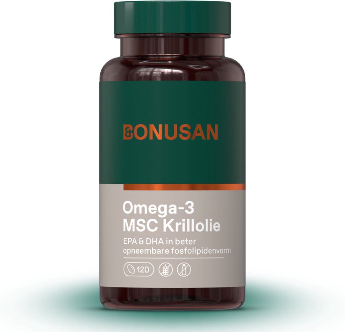 Goedkoopste BONUSAN Omega-3 MSC Krillolie – 120 Softgels – Voor Hart, Hersenen en Zicht