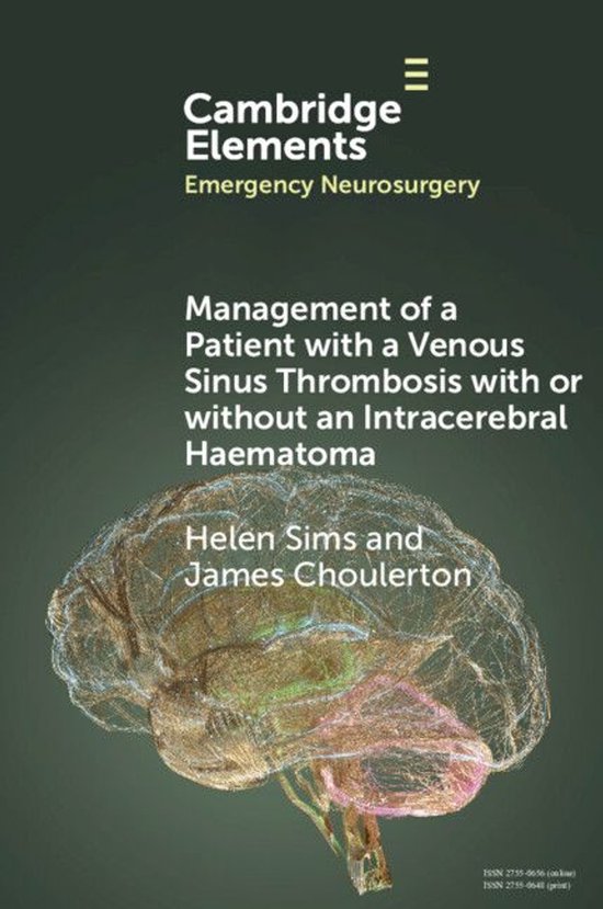 Elements in Emergency Neurosurgery - Management of a Patient ... - cover
