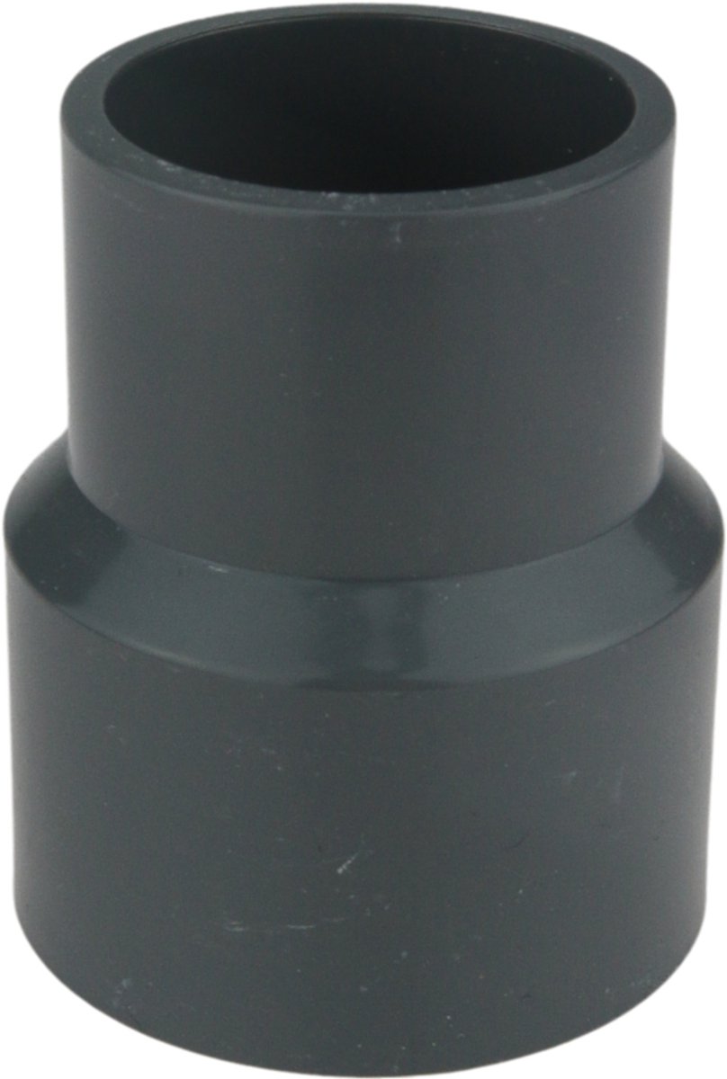 Verloopstuk 40 naar 32 mm pvc grijs