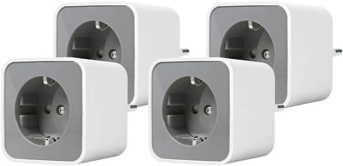Slimme Plug voor Smart Home - 4 Stuks
