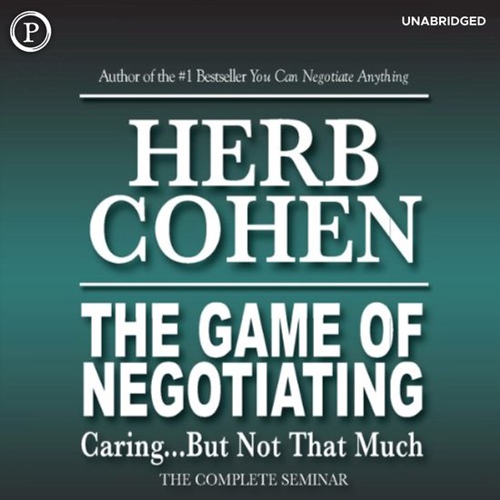 The Game of Negotiating - cover