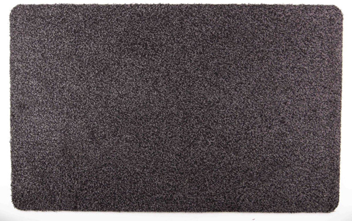 Droogloopmat antraciet 50x80cm - 9mm - Premium anti-slip deurmat - Wasbaar en droger - Deurmat binnen