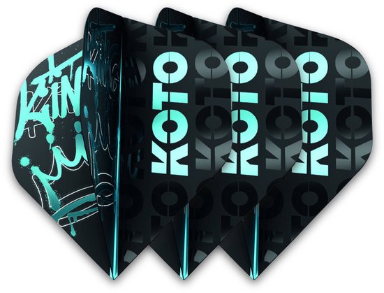 KOTO Rebel Royale Aqua OG NO2 - Dart Flights van Merkloos — afbeelding 4