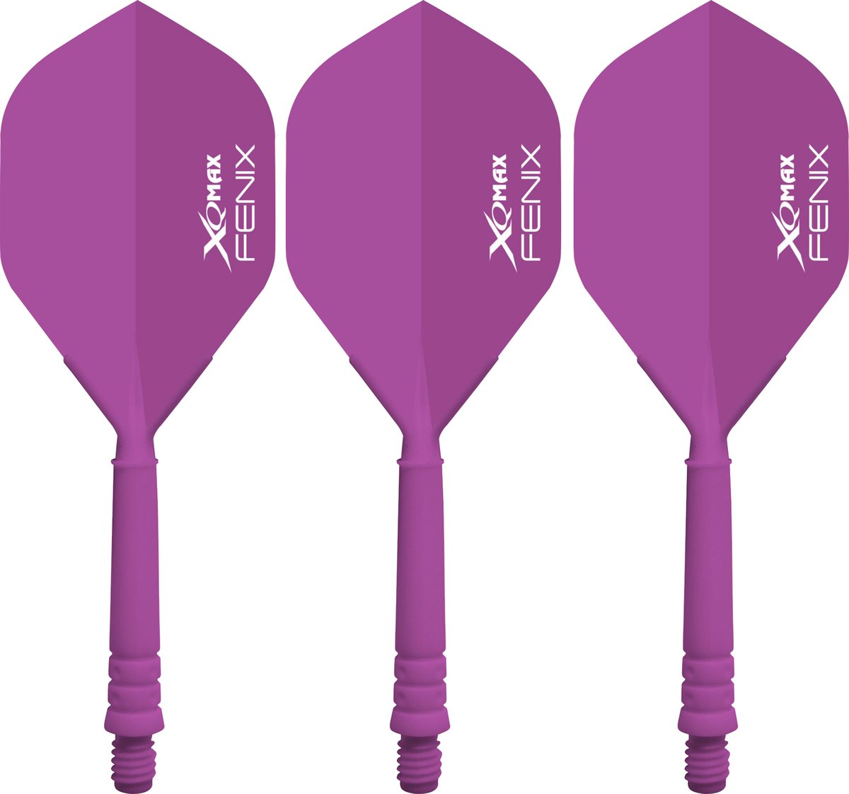 XQ Max Fenix Purple Standard - Dart Flights Inbetween