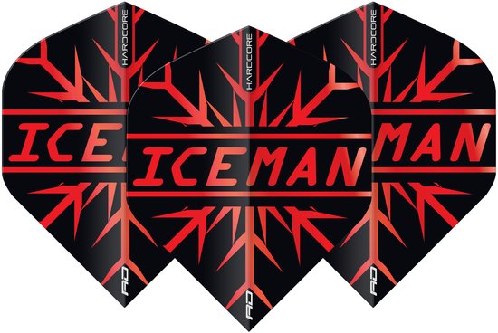 Red Dragon Gerwyn Price Red Hardcore Premium Standard - Dart Flights van Red Dragon — afbeelding 3