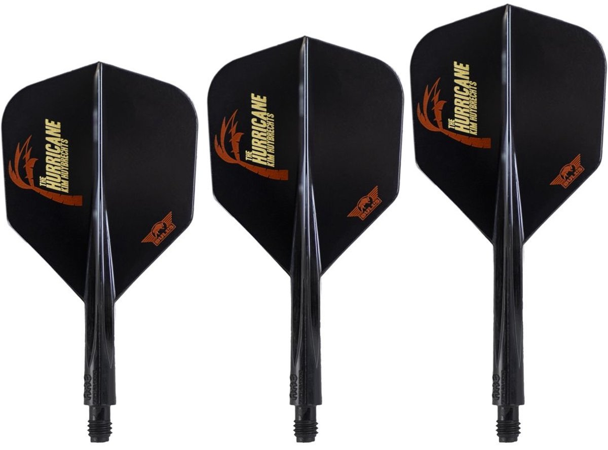 Condor Axe - Kim Huybrechts The Hurricane - Std.6 Black - Dart Flights