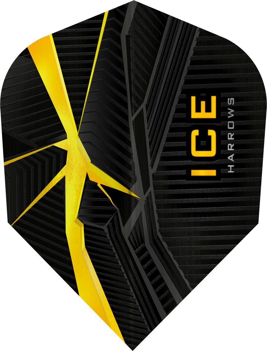 Harrows ICE Recut Yellow - Dart Flights