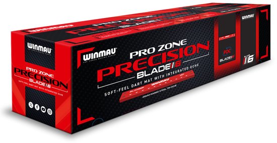 Winmau Pro Zone Precision Blade 6 Soft Feel Dartmat van Merkloos — afbeelding 3