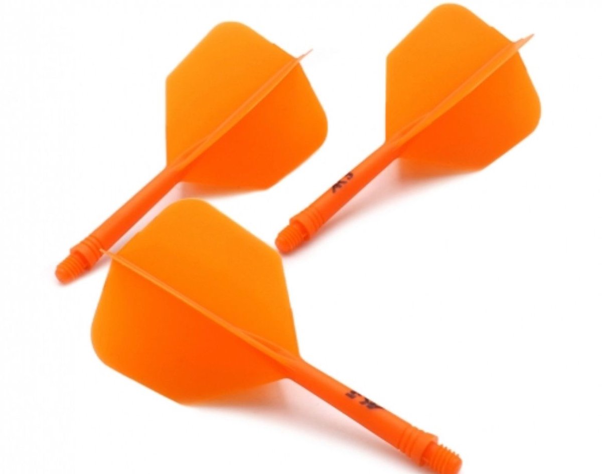 Cuesoul - Tero Flight System AK5 Rost Big Wing - Orange - Dart Flights L