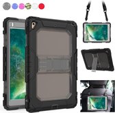 Coque Armor Ntech iPad 9.7 (2018/2017) avec dragonne - Noire