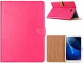 Ntech Samsung Galaxy Tab S5e SM-T720/T725 Booktype Kunstleer Hoesje - Roze