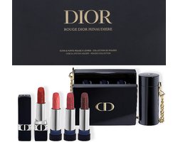 DIOR Cadeauset 2025 - Rouge Dior Minaudière - Lippenstifthouder – Collectie van 4 Lippenstiften DIOR Cadeauset 2025 - Rouge Dior Minaudière - Lippenstifthouder – Collectie van 4 Lippenstiften