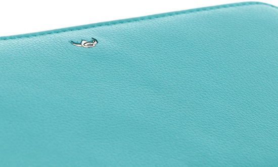Golden Head Cuir porte-monnaie Madrid RFID Protect RV-Damenbörse 2822 Türkis turquoise