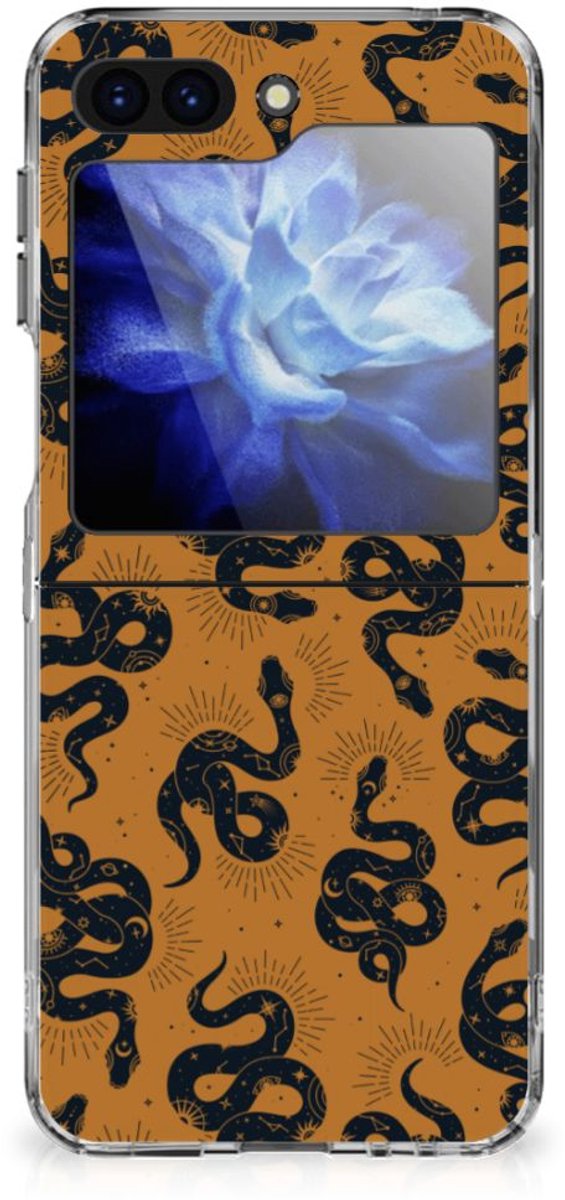 TPU Hoesje voor Samsung Galaxy Z Flip 6 Snakes
